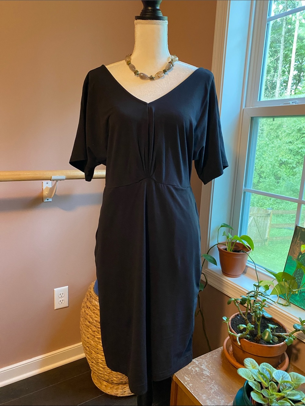 Pact black dress M